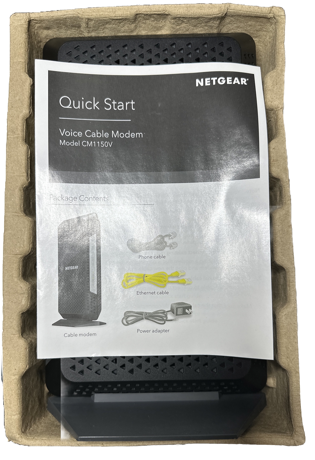 NETGEAR Nighthawk CM1150V DOCSIS 3.1 Cable Modem – OPEN BOX