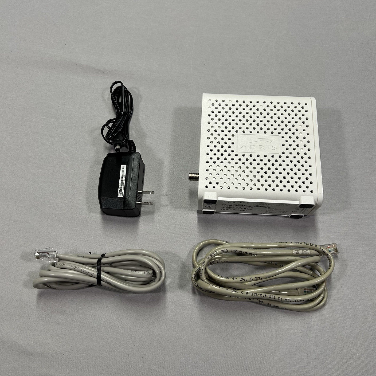 Arris SBG6700-AC Surfboard Cable Modem Docsis 3.0 W/ Power Cord Tested Works