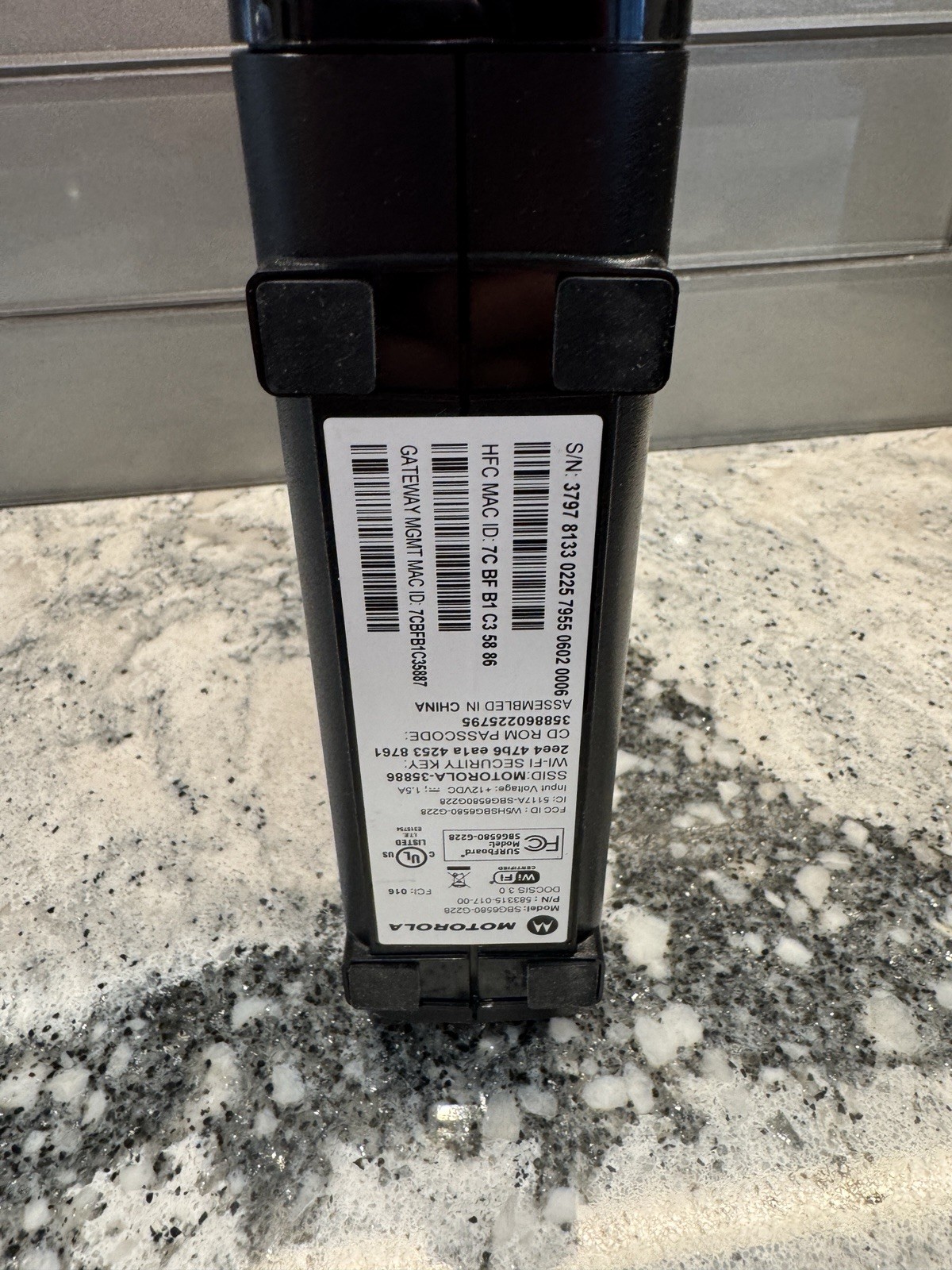 Motorola SURFboard eXtreme (SBG6580) Up to 300 Mbps Open Box