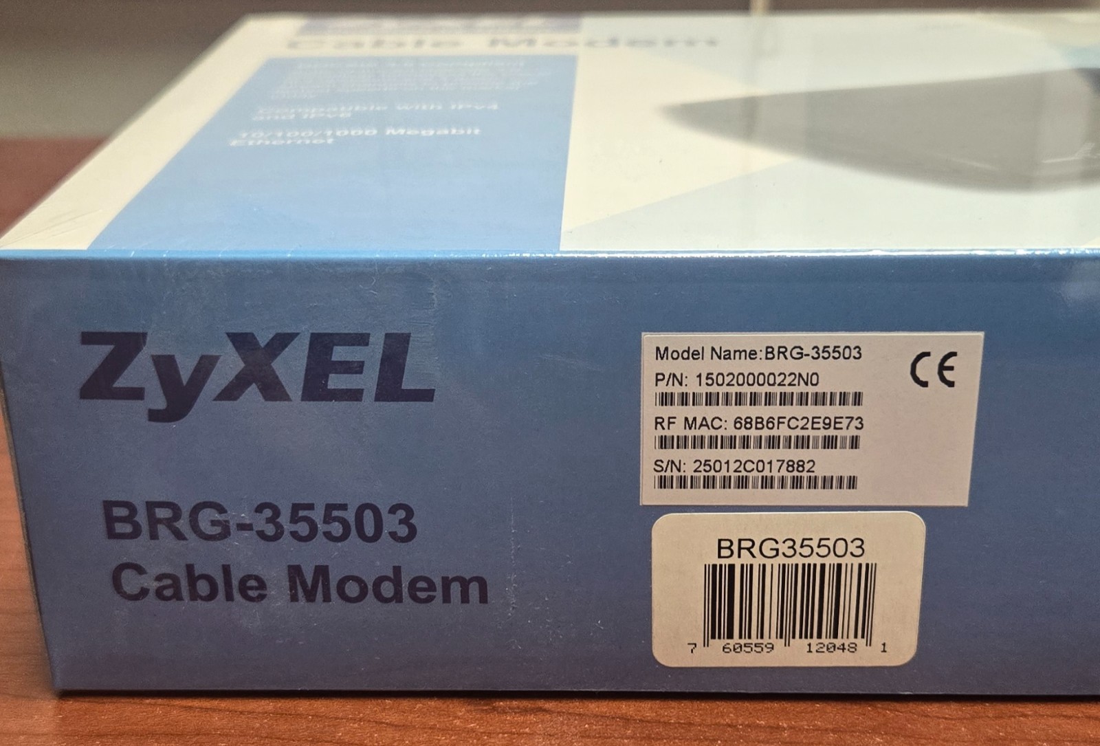 ZyXEL BRG-35503 Cable Modem Lot of 6 sealed in box