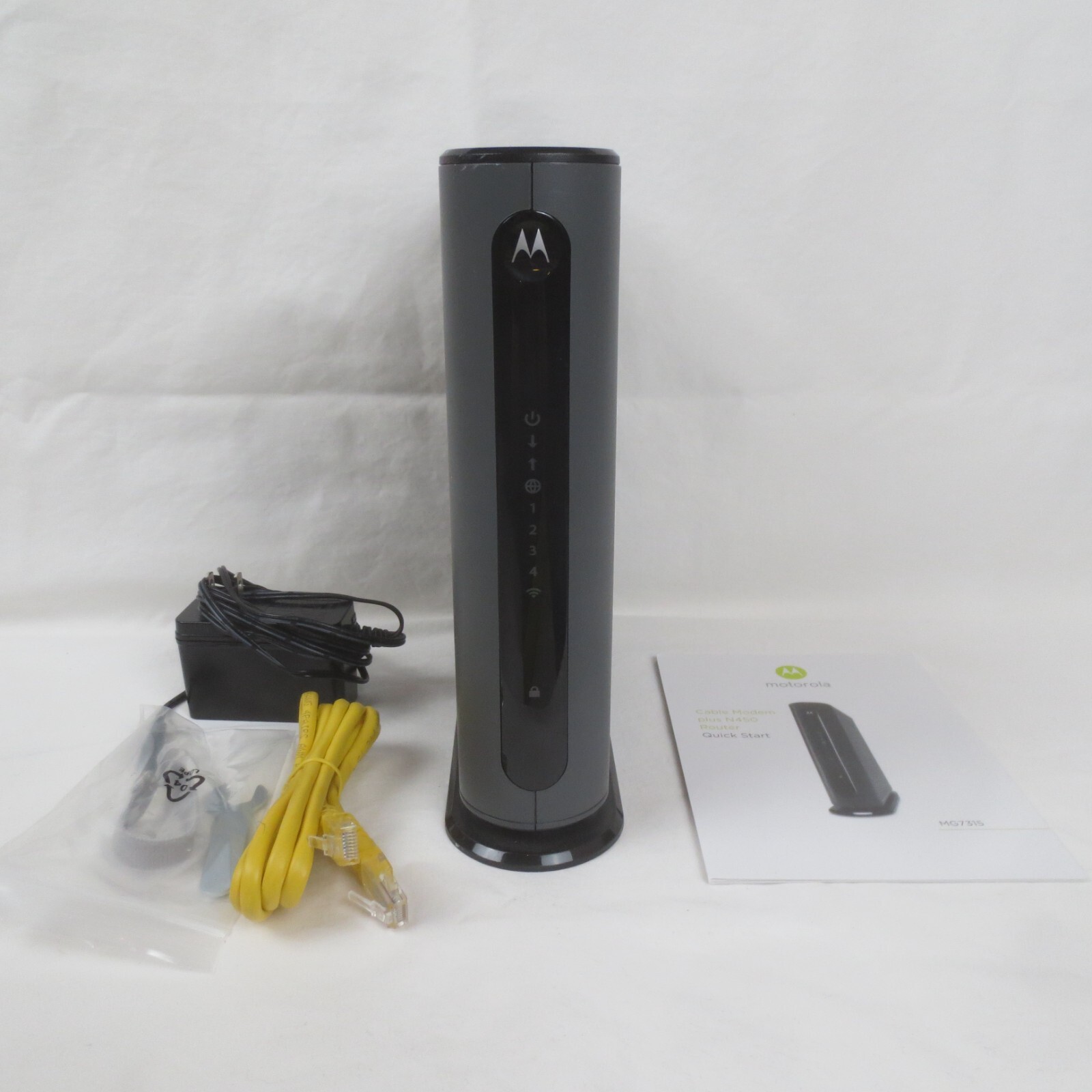 Motorola MG7315 8×4 343 Mbps DOCSIS 3.0 Cable Modem Plus N450 Wi-Fi Router