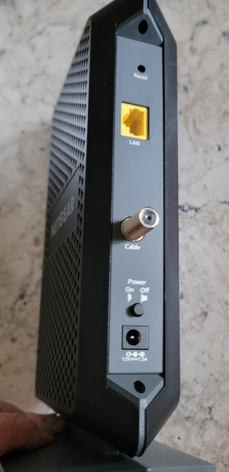 NETGEAR CM1000 DOCSIS 3.1 Cable Modem 1 Gbps Gigabit Ethernet CM1000-100NAS