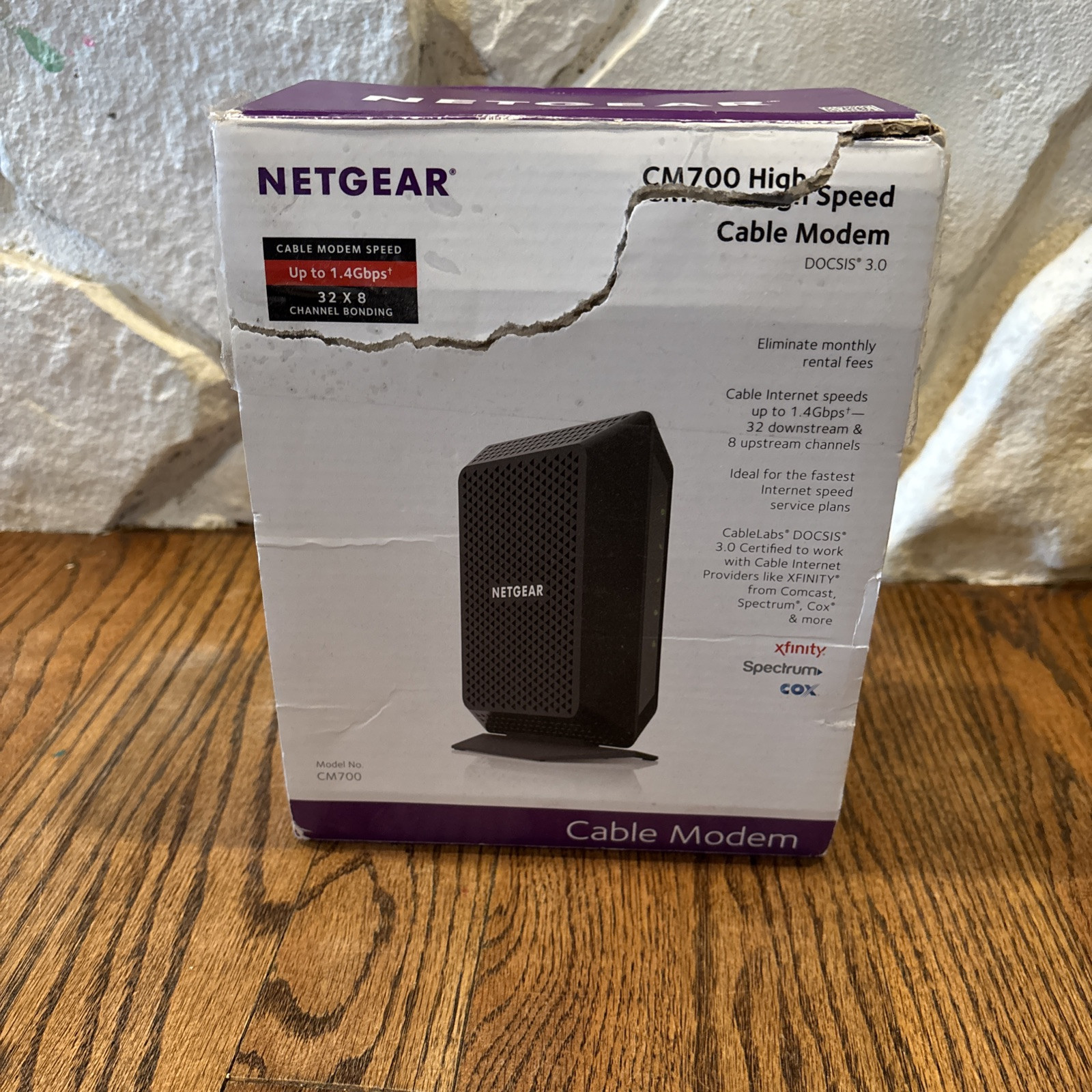 NETGEAR CM700-100NAS Cable Modem