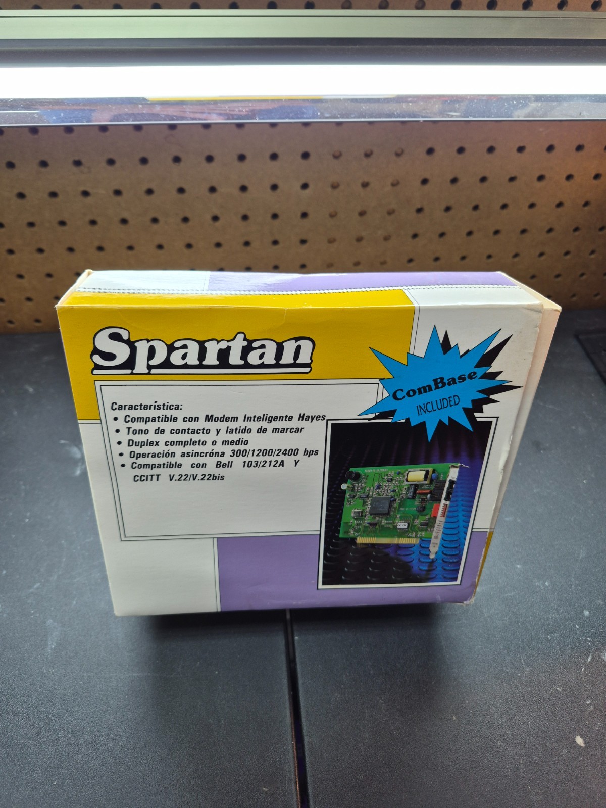 Spartan Dial-up Modem Card Open Box