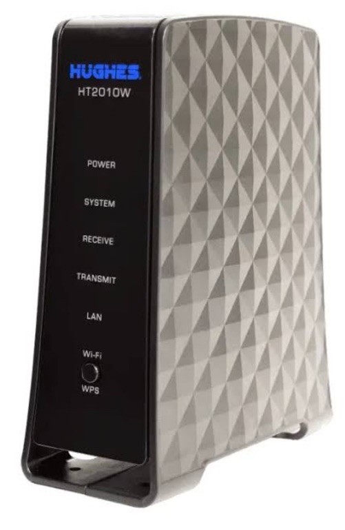 HughesNet HT2010W Satellite Modem Router Kit & Power Supply