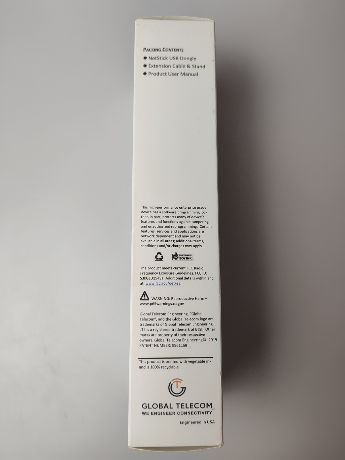New 4G USB Modem GLU194ST NetStick Global Telecom