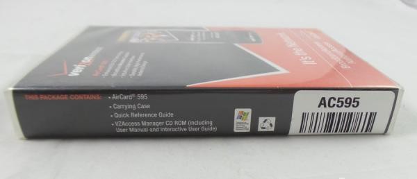 Verizon Wireless AirCard 595 PC Card (AC595)