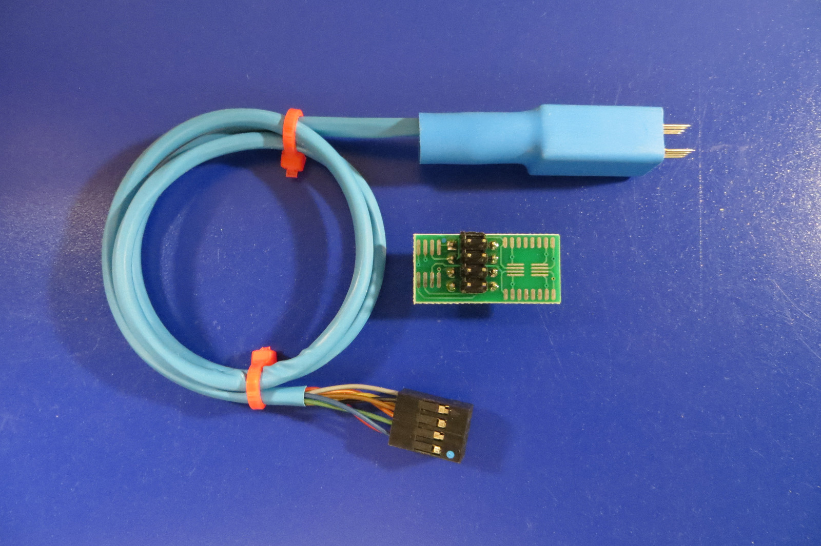 With free guide cap SOIC8 Pogo Pin Adapter For EEPROM / 93CXX / 25CXX / 24CXX