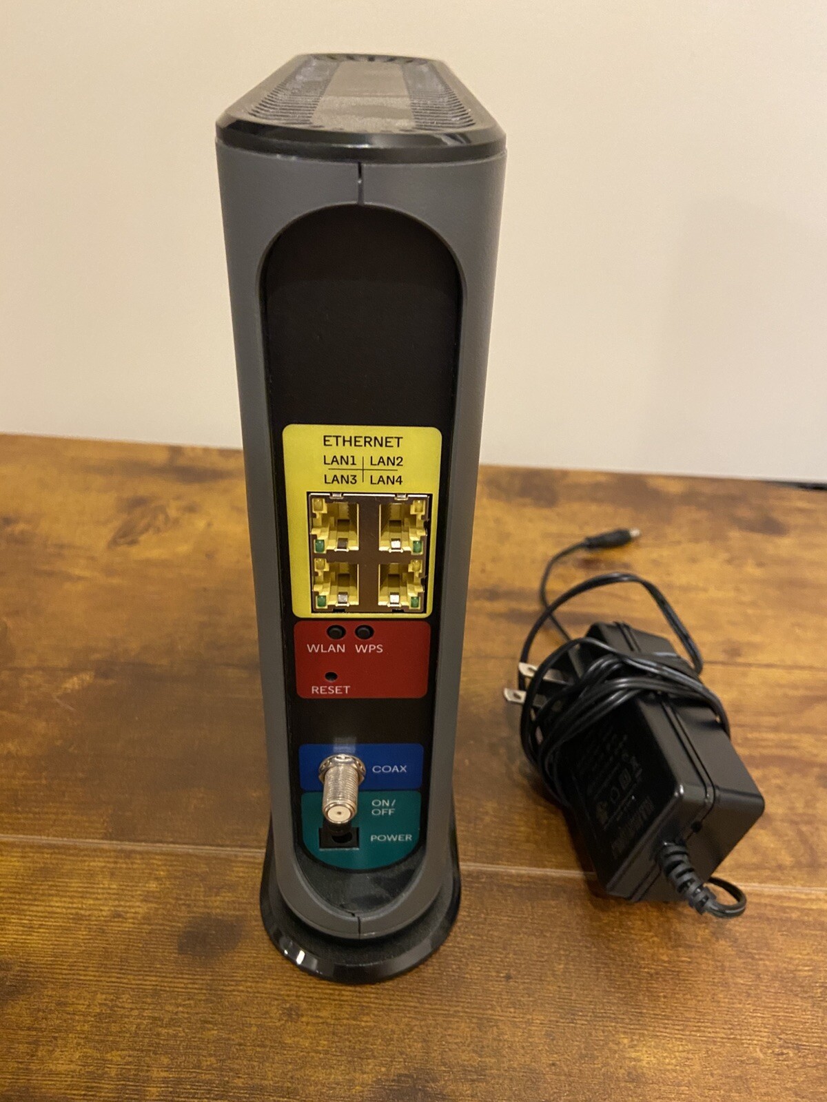 Motorola MG7550 16X4 Cable Modem & AC1900 WiFi Router Combo with Power Cord