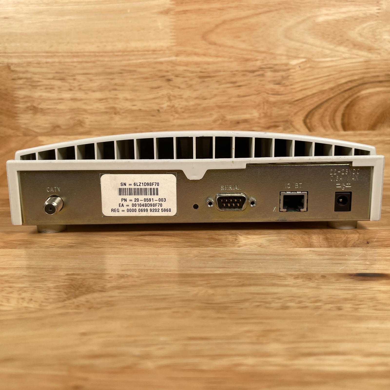 3Com U.S. Robotics 2940 White Wired External Single-Ethernet Cable Modem CMX