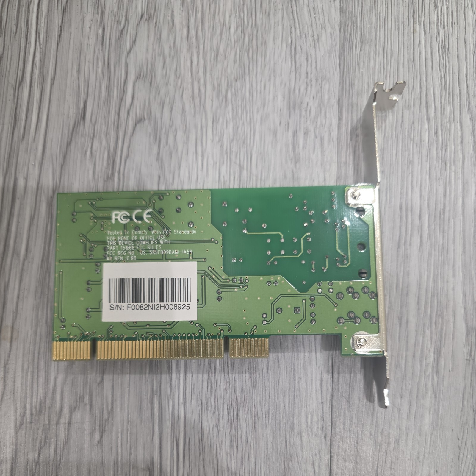Intel CPCM0P9022-02 56K Internal Fax/Modem PCI Card,everything in the pics