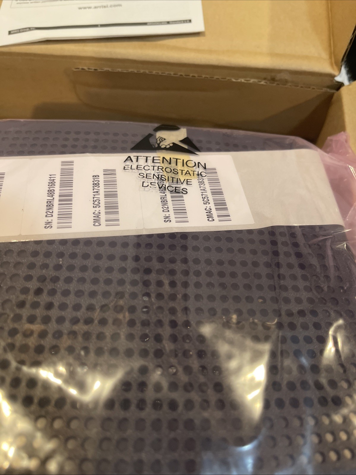 Arris D3.0 Cable Modem Model CM820A/NA, New, CMAC