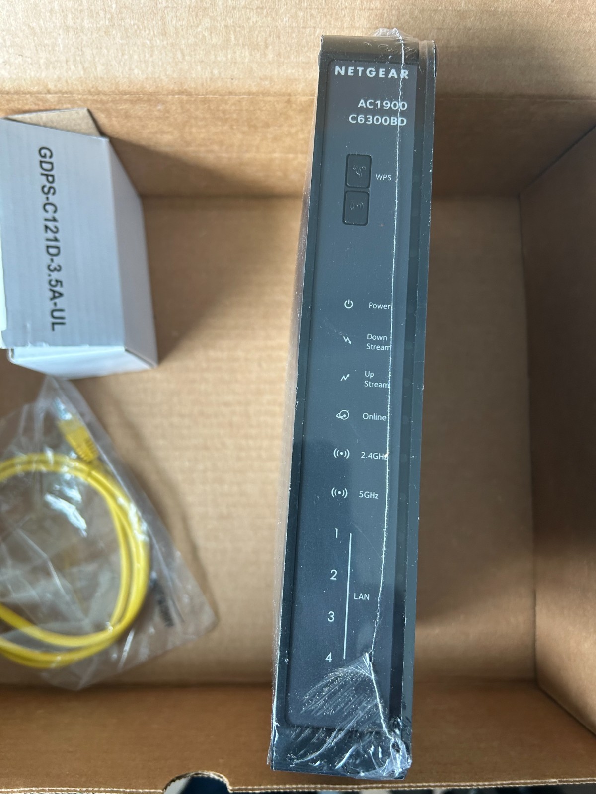 Netgear C6300BD AC1900 DOCSIS 3 Cable Modem Wireless Router Comcast Xfinity COX