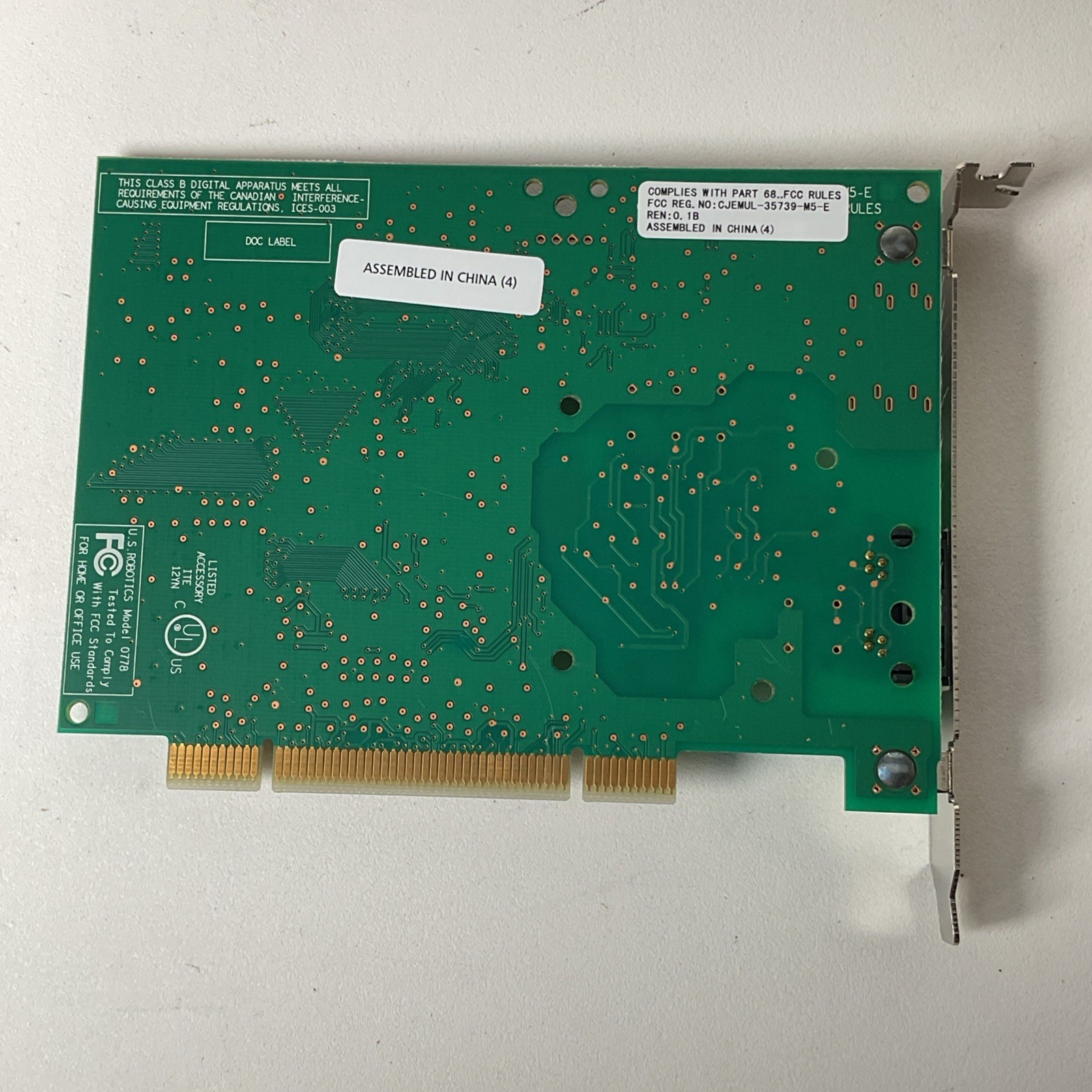 U.S. Robotics 56K Performance Pro Modem Mod-5610B V.92 USR5610B – Open Box