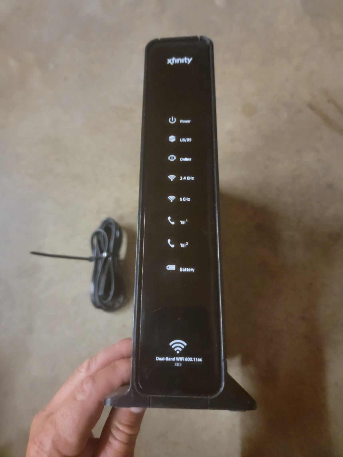 Xfinity Arris TG1682G XB3 DualBand Wifi Router 802.11AC Cable Modem