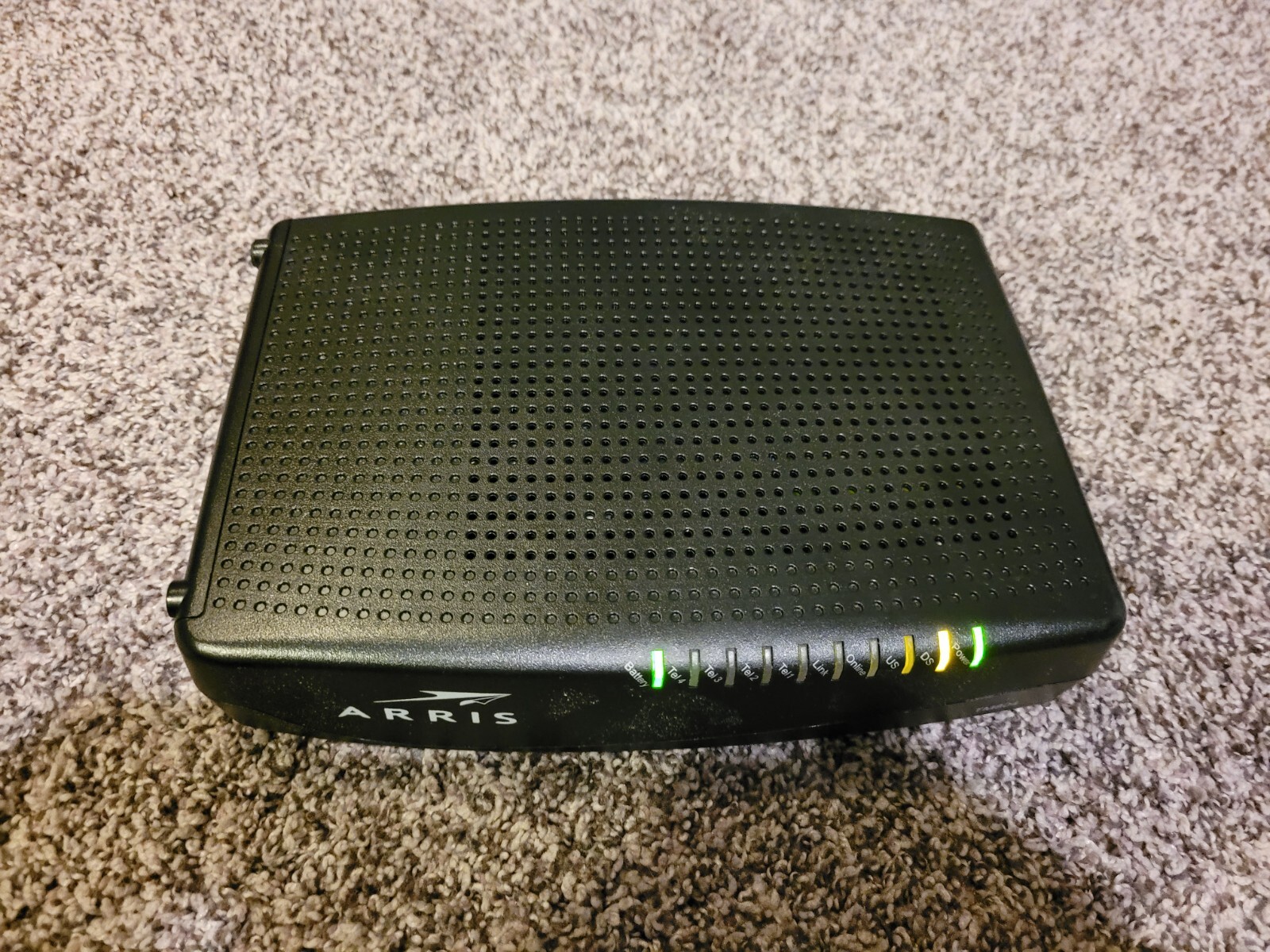 ARRIS TM804G /CT DOCSIS 3.0 Internet & Telephone Telephony Modem and Power Cable