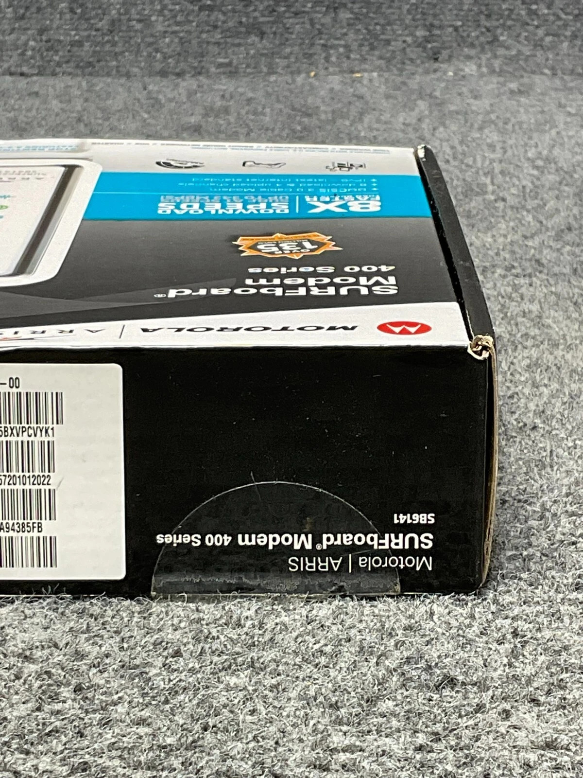 Motorola ARRIS SURFboard SB6141 DOCSIS 3.0 Cable Modem 400 Series Used