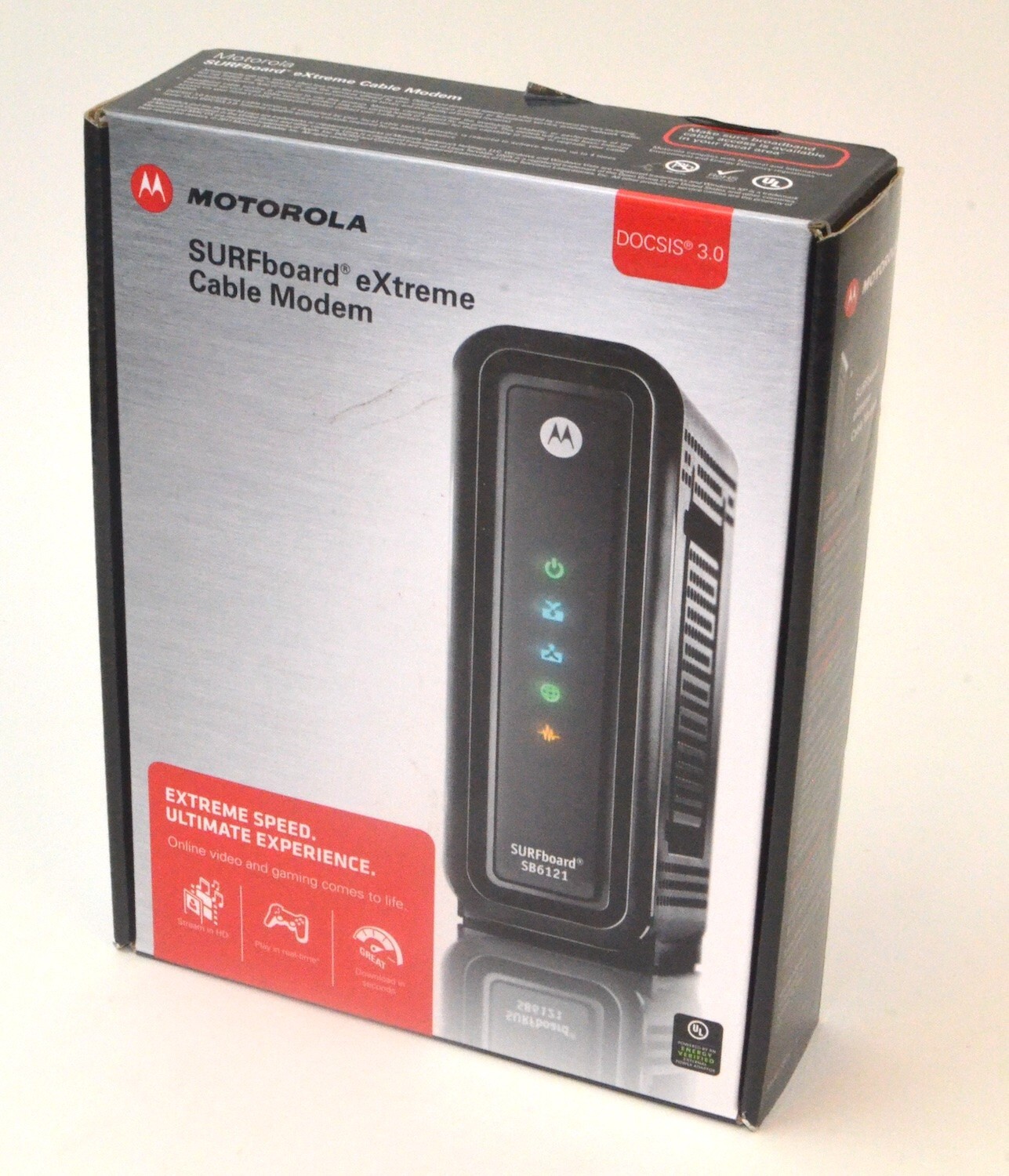 Motorola Surfboard eXtreme DOCSIS 3.0 Cable Modem *New, Open Box* SB6121