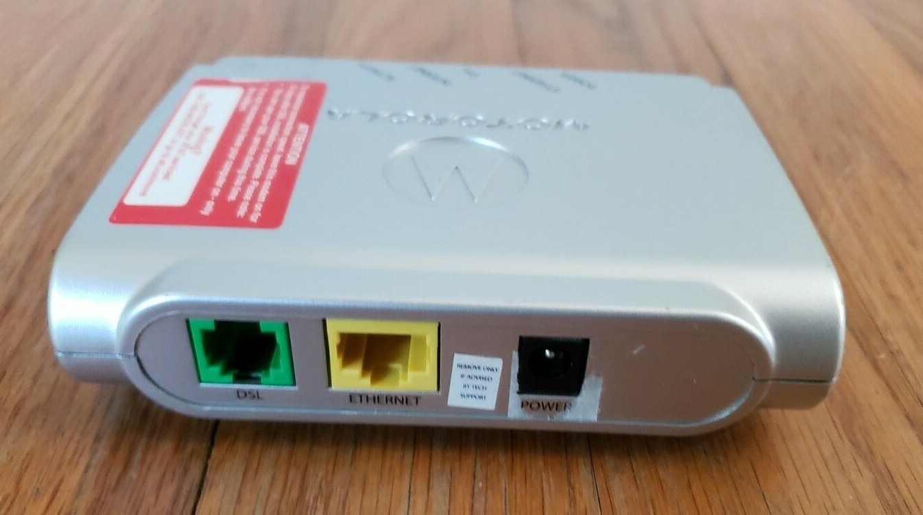 Motorola MSTATEA 2210-02-1022 DSL Modem No Power Supply