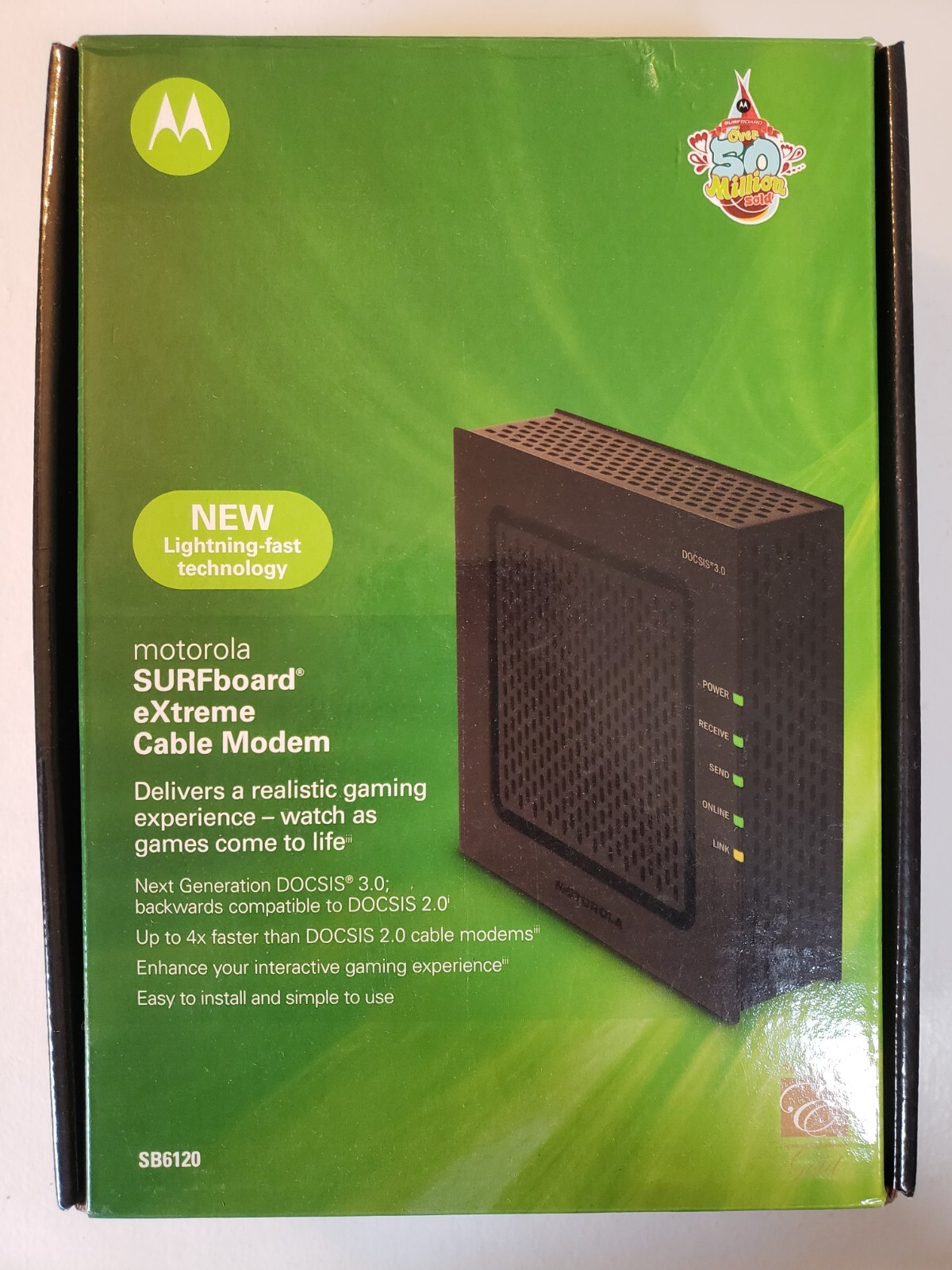 Motorola SURFboard eXtreme Cable Modem SB6120 (557040-003) – IN BOX