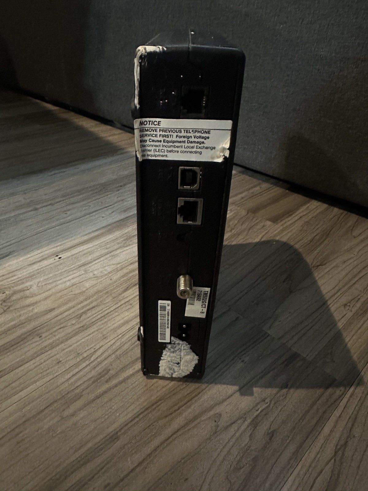 Arris Touchstone Telephony Modem Model No.TM502G