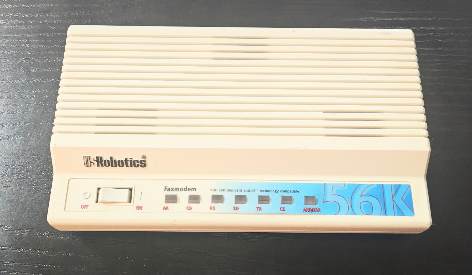 U.S. Robotics 56K Sportster External Faxmodem V.90