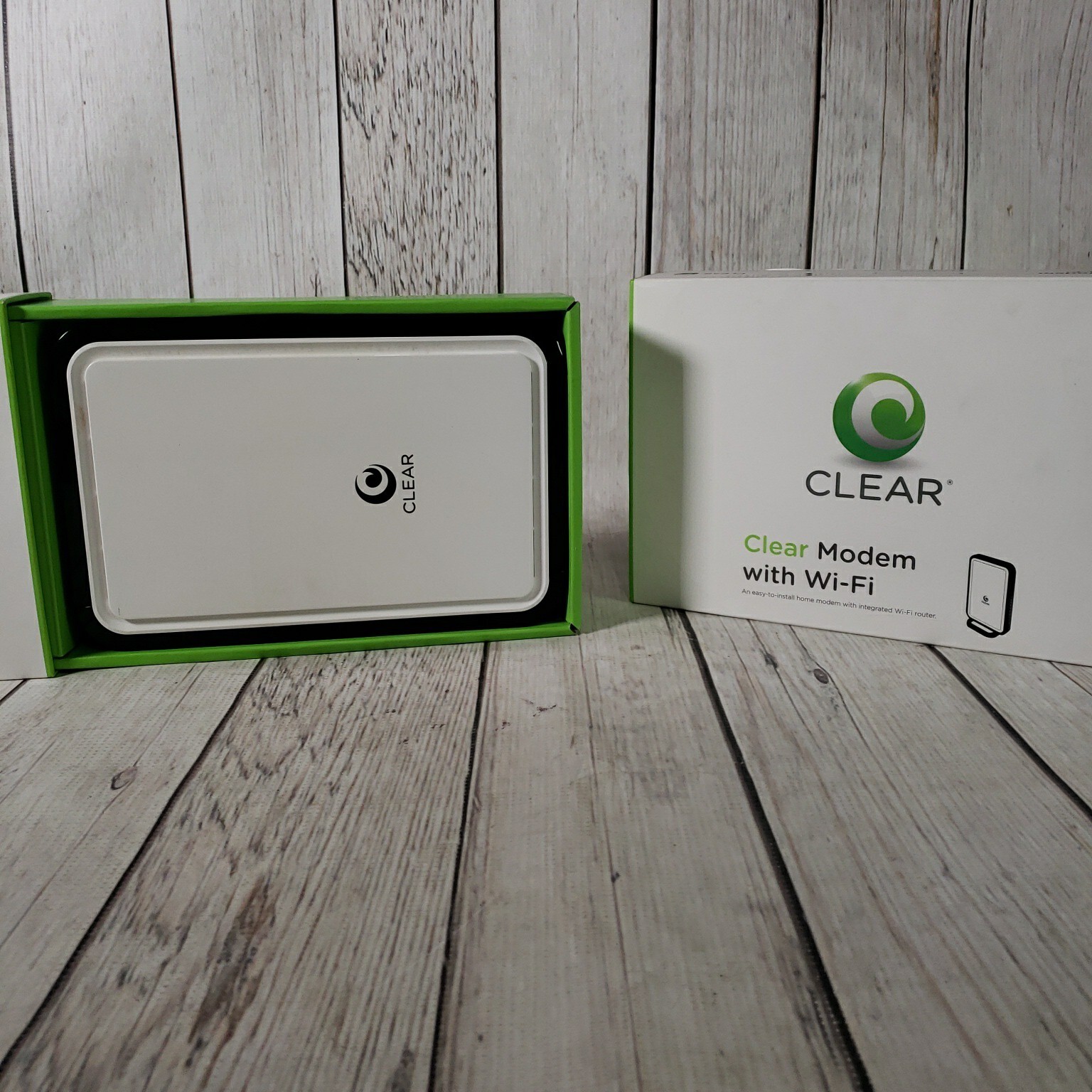 Clear WIXFBR-117 Wireless Home Internet Modem 802.11 b/g/n w/ Adapter