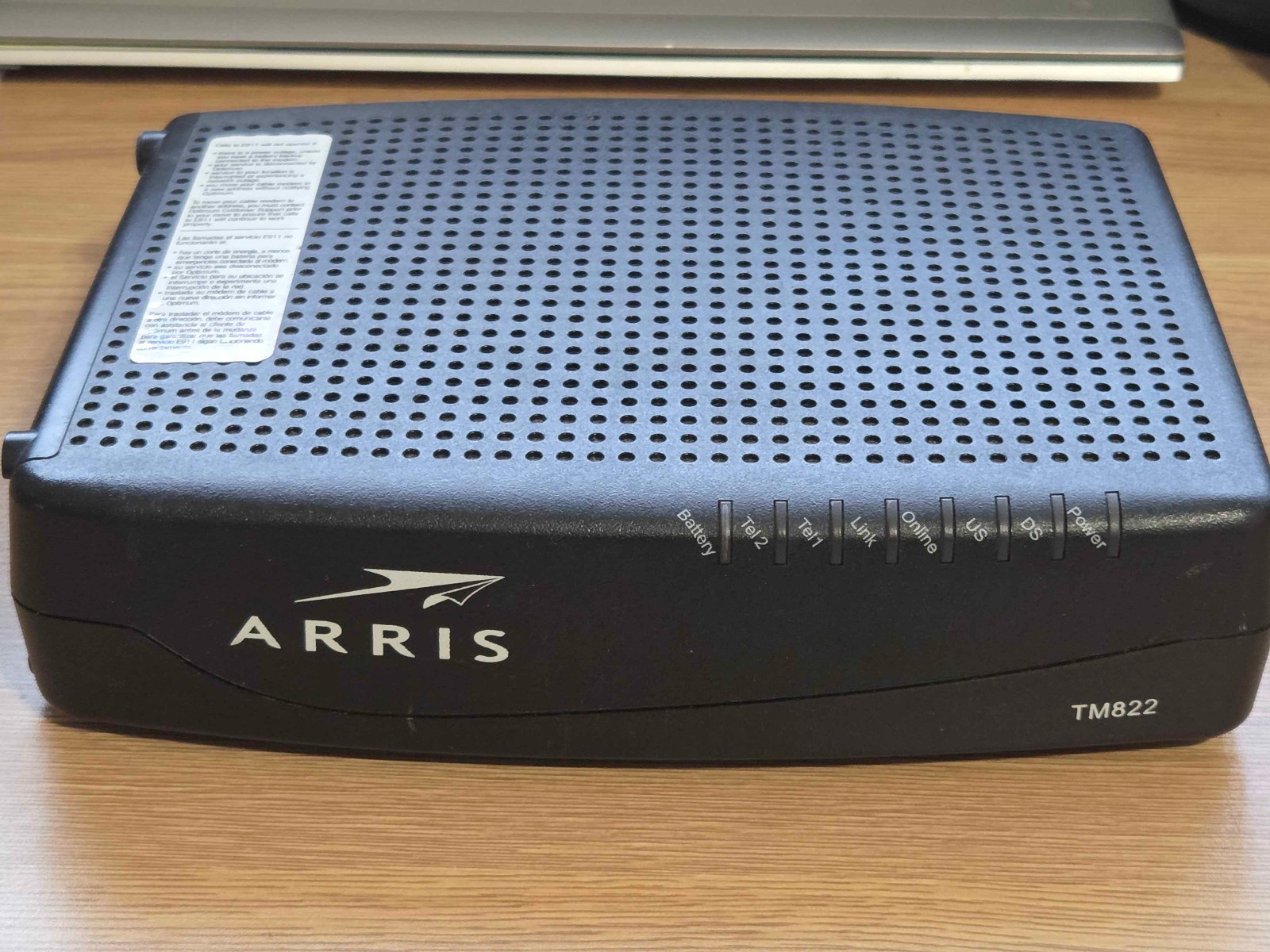 Arris TM822G Touchstone DOCSIS 3.0 Telephony Cable Modem – Untested / As-Is