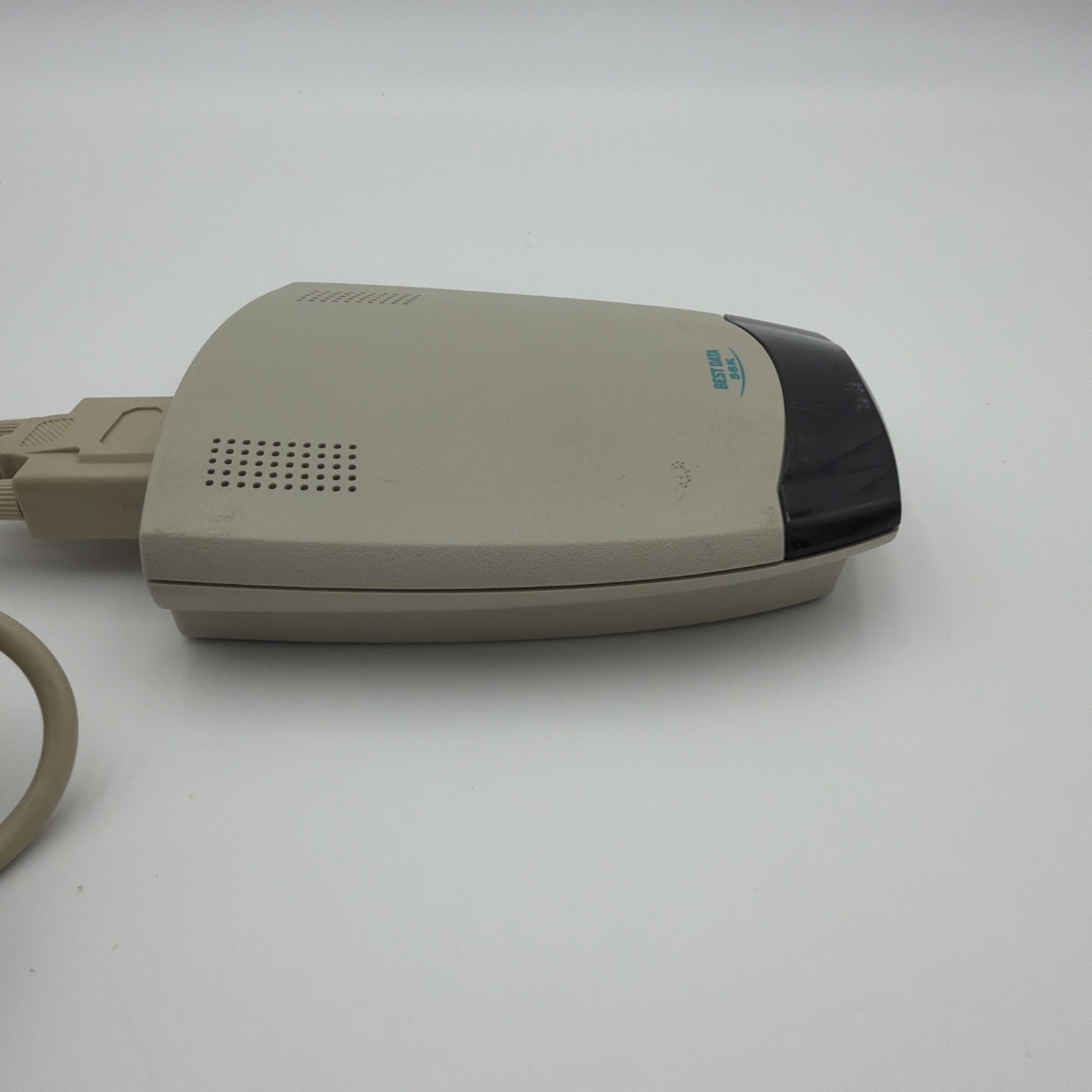 Best Data Smart One 56K External Fax Modem w Apple Mac Macintosh Serial Cable