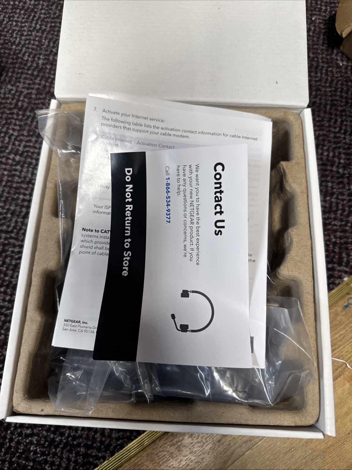 NETGEAR Nighthawk CM3000 High Speed Cable Modem
