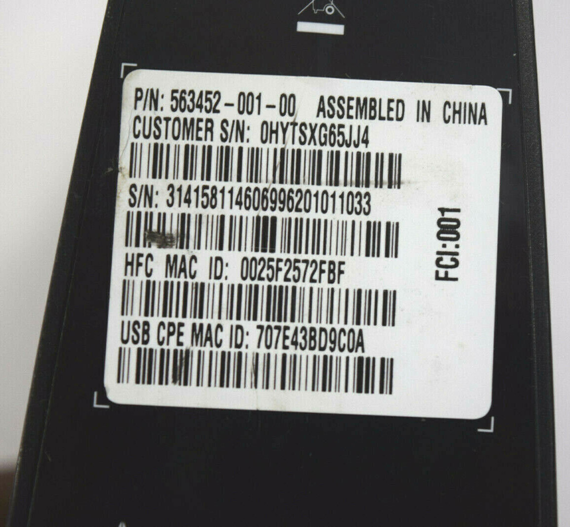 Motorola SURFboard SB5101U (567005-005-00) 38.91 Mbps pre-owned