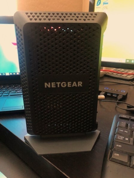NETGEAR CM600 DOCSIS 3.0 Cable Modem Cox Comcast Spectrum Xfinity Excellent