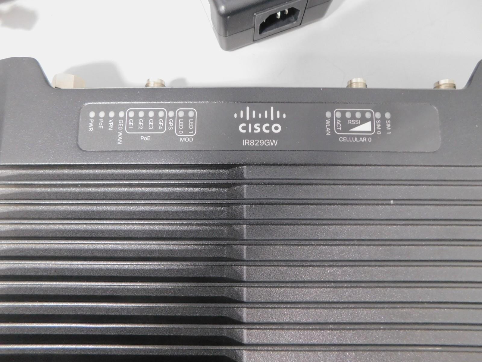 IR829GW-LTE-NA-AK9 Cisco IR829 IEEE 802.11n Cellular Modem/Wireless Router