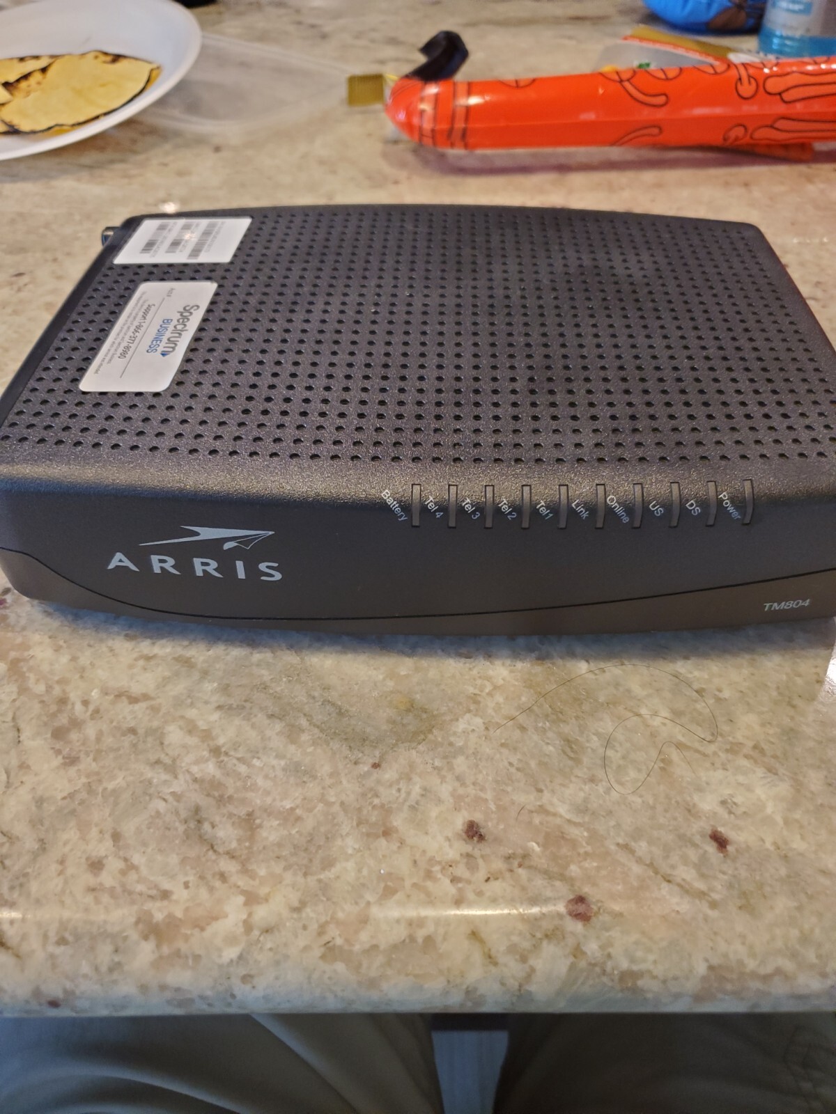 ARRIS Touchstone TM822G DOCSIS 3.0 8×4 Telephony Modem – Black