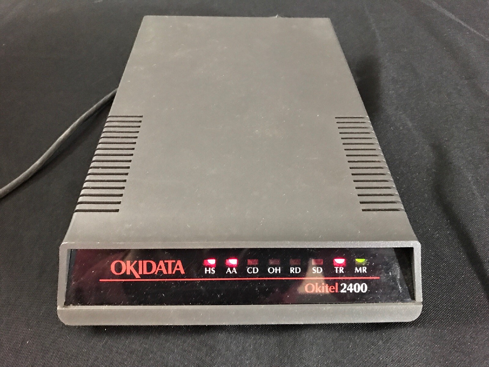 OKIDATA PC24P OKITEL 2400 PLUS EXTRERNAL MODEM * With AC ADAPTER*