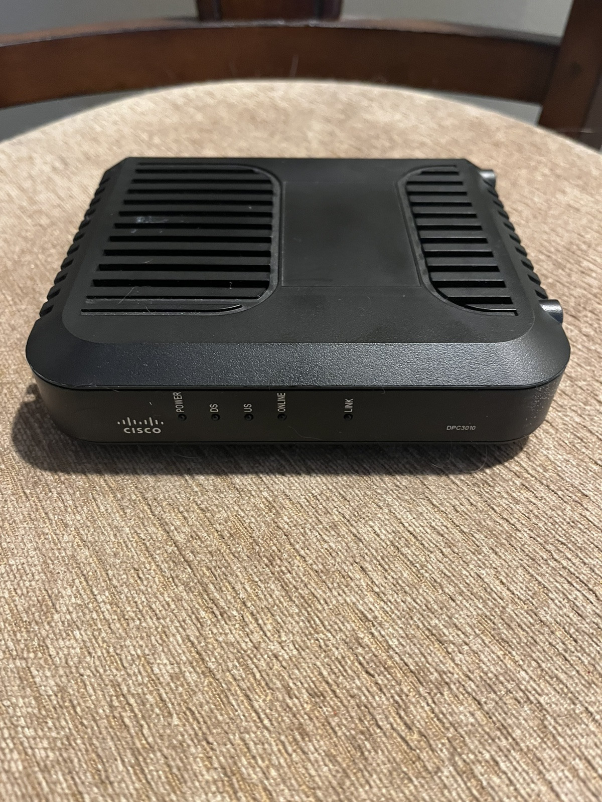Cisco DPC3010 DOCSIS 3.0 12v Cable Modem w/ Power Supply