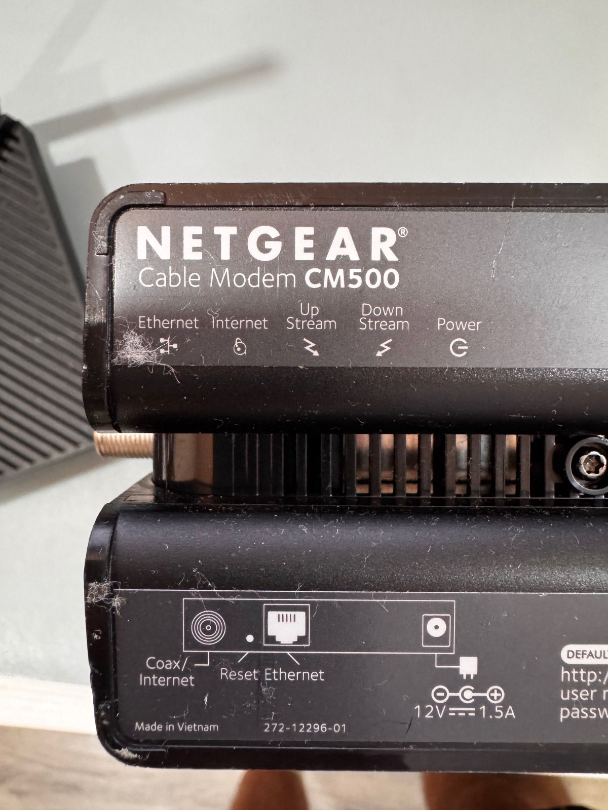 NETGEAR Cm500 DOCSIS 3.0 Cable Modem
