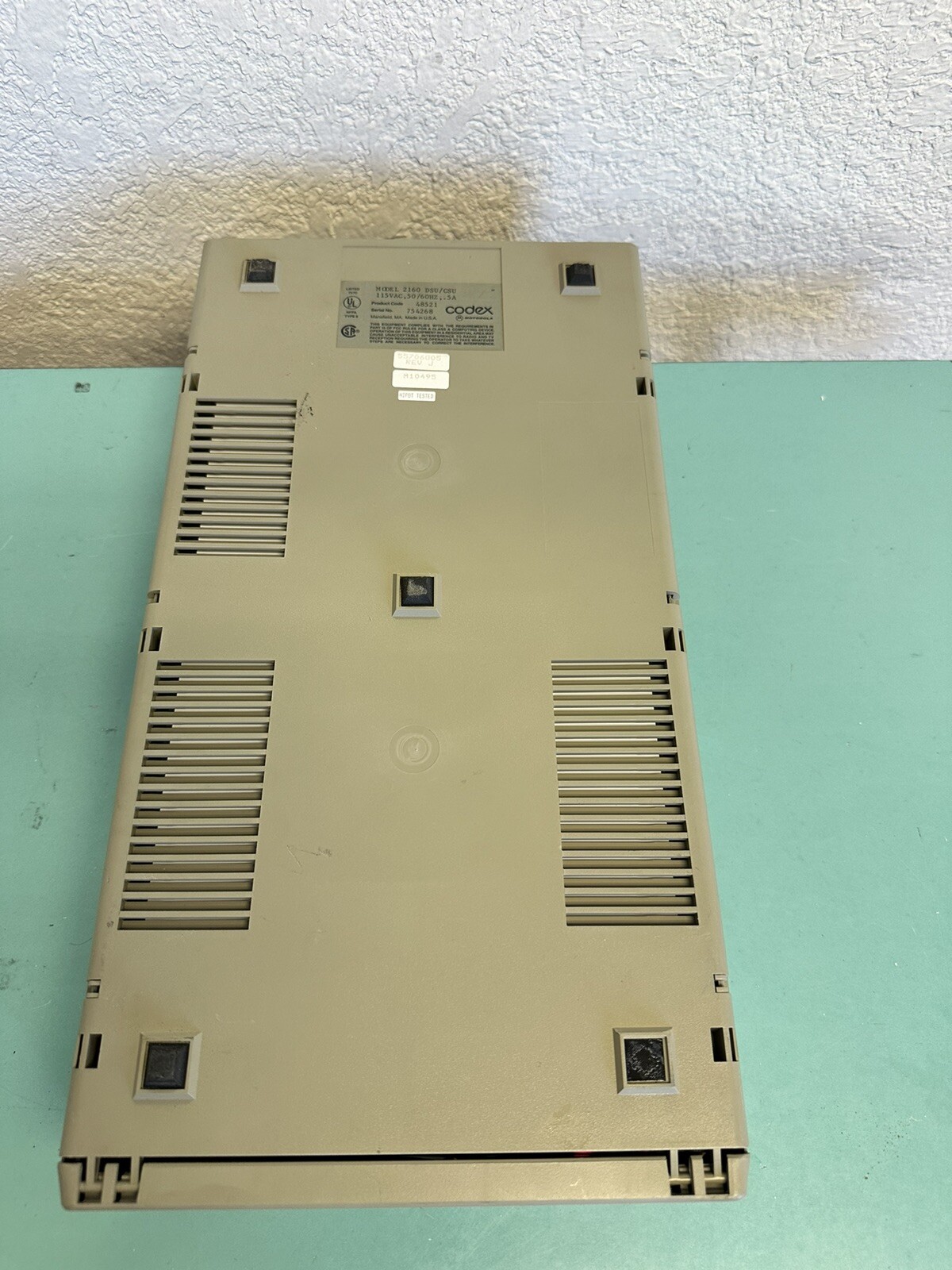 MOTOROLA CODEX 2160 DSU/CSU 48521, 115VAC