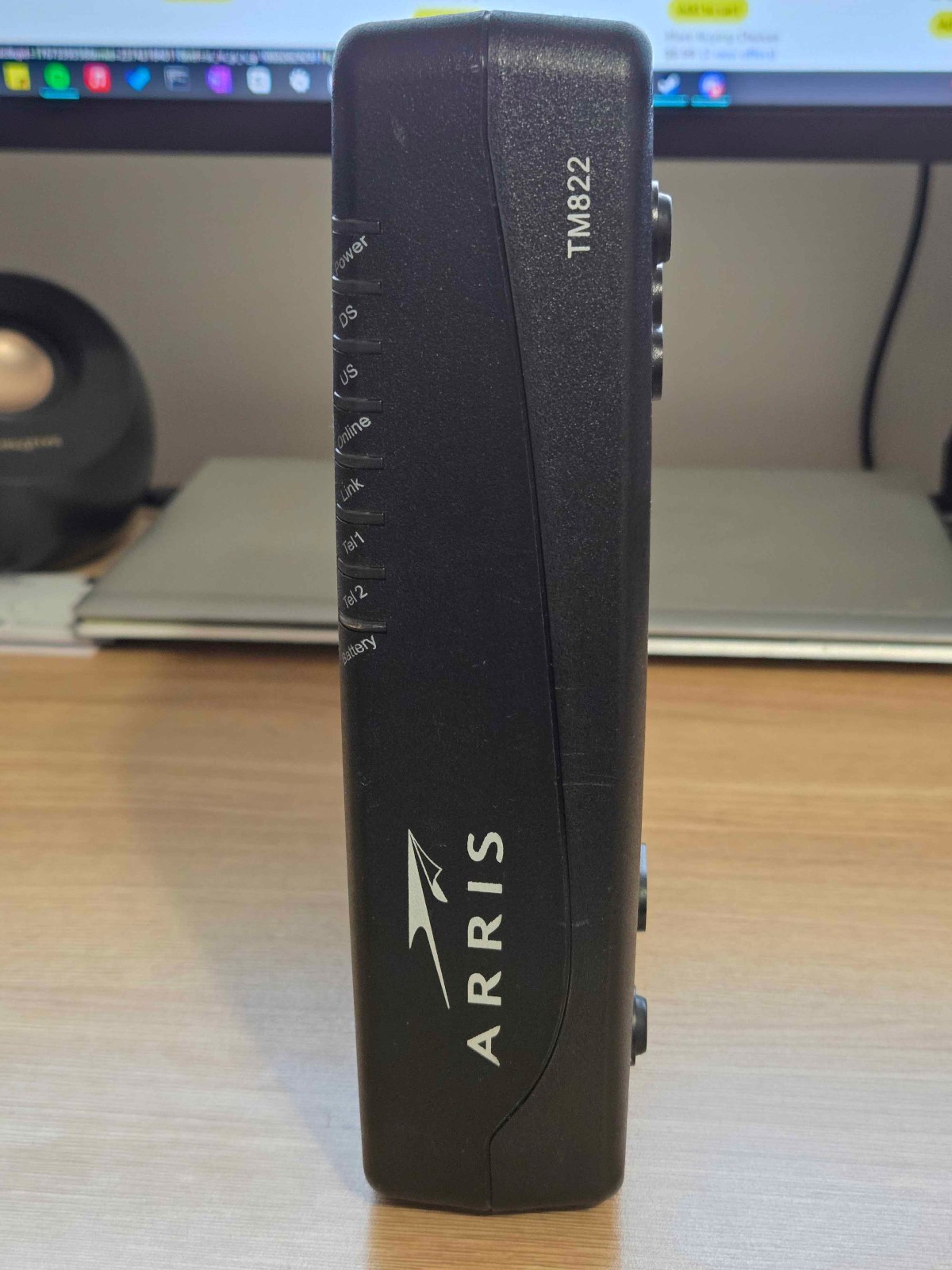 Arris TM822G Touchstone DOCSIS 3.0 Telephony Cable Modem – Untested / As-Is