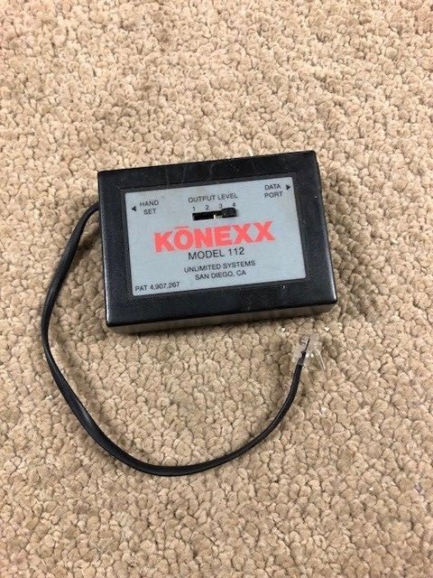 KONEXX CONNECTOR 112 Unlimited System Corp.————————71R