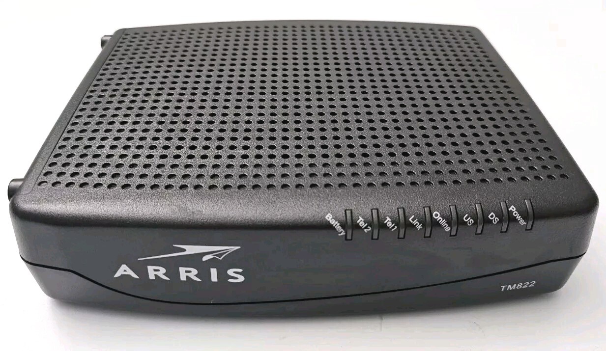 ARRIS Touchstone TM822G DOCSIS 3.0 VoIP Telephony Cable Modem *NEW*