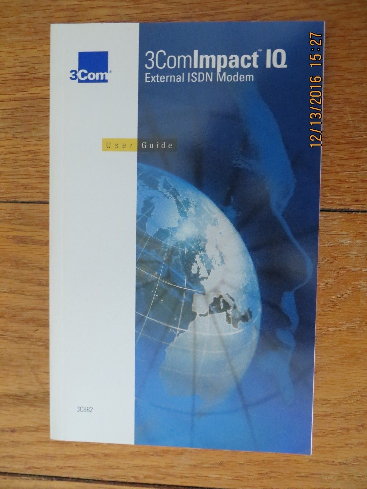 USER GUIDE & DISKETTES ONLY for the 3com Impact IQ External ISDN Modem