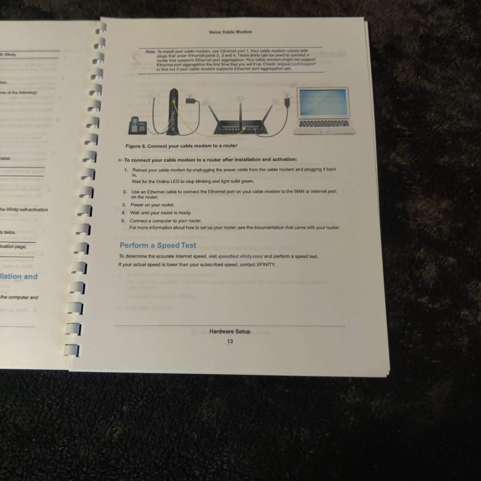NETGEAR CM1150V Nighthawk Multi-Gig Speed Cable Modem for XFINITY Voice