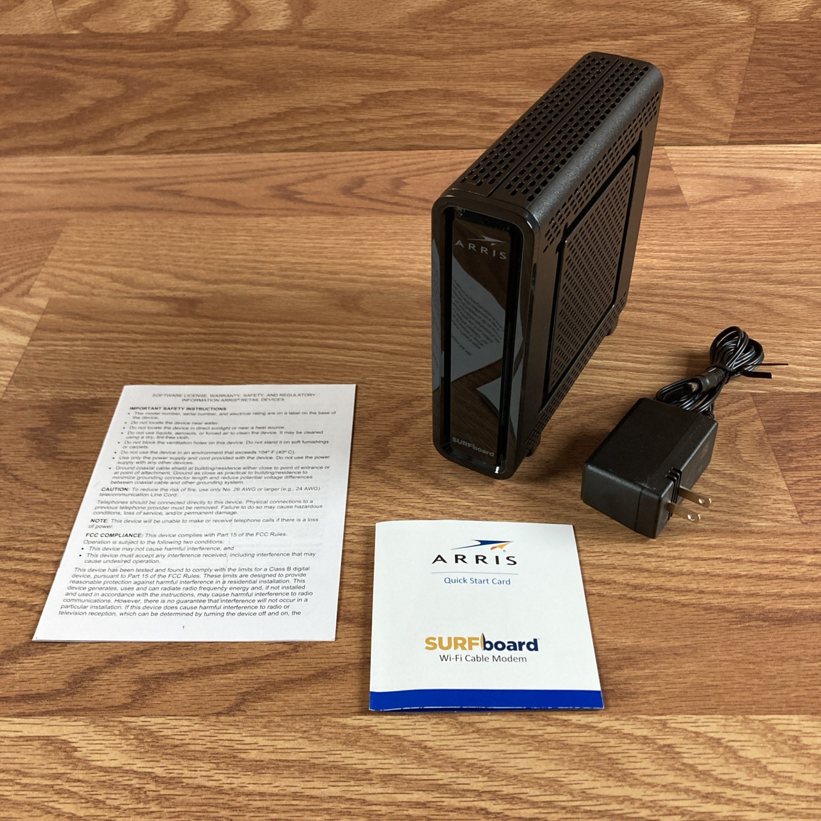 ARRIS SURFboard SBG10 DOCSIS 3.0 Cable Modem & AC1600 Dual Band Wi-Fi Router
