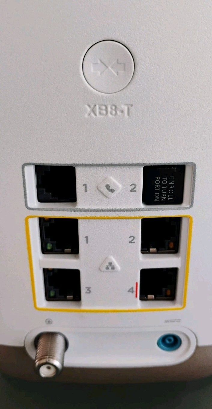 Xfinity XB8-T xFi Gateway WiFi 6E Tri-Band DOCSIS 3.1 Factory Reset 📡