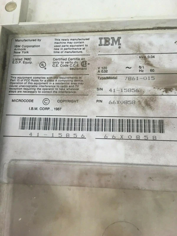 66X0858, 7861-015, 66X0891 ibm HIGH-PERFORMANCE modem 66X0858