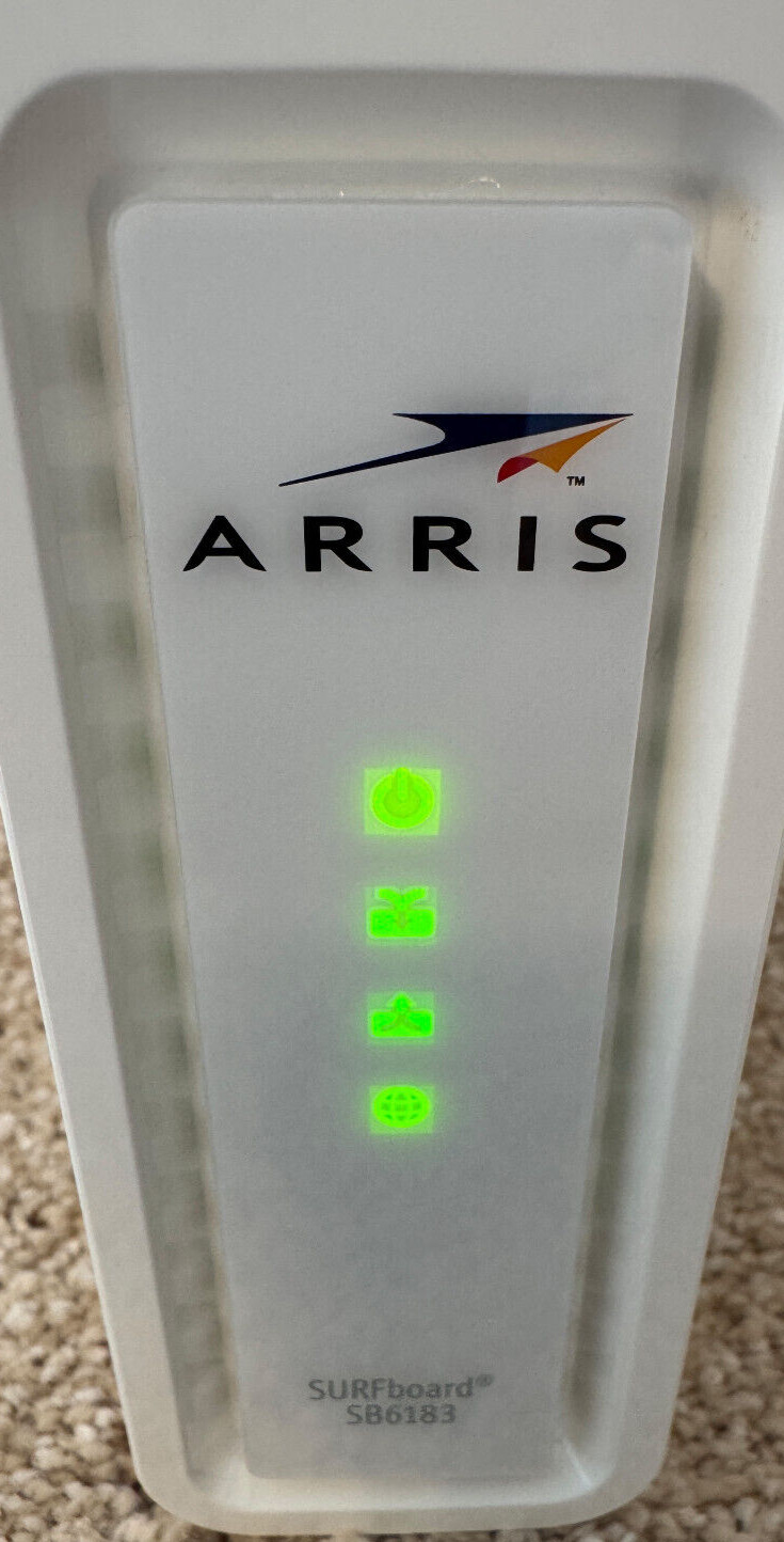 Arris SB6183 Surfboard Cable Modem 16X4 Channels DOCSIS 3.0 with AC cable