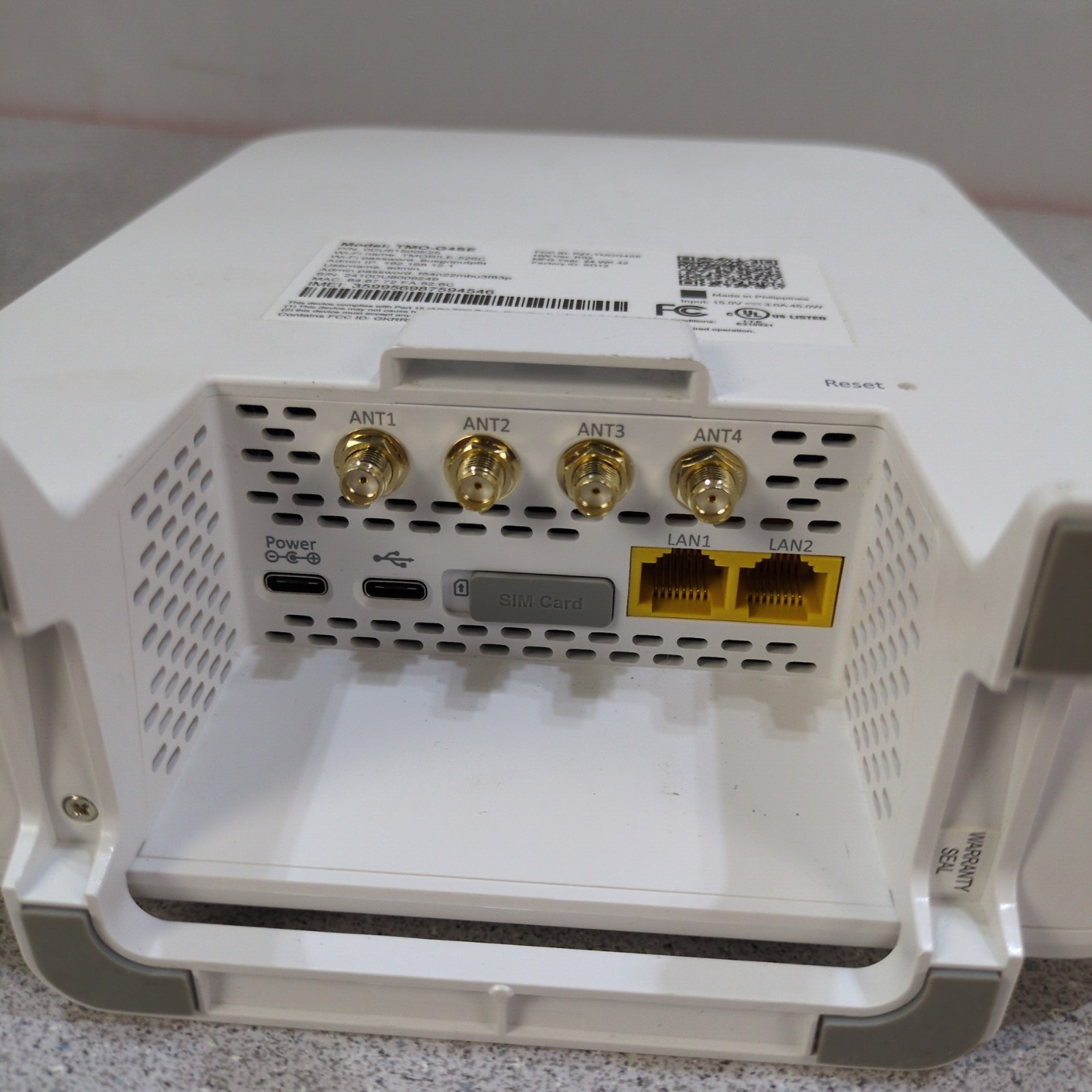 T-Mobile TMO-G4SE 5G Gateway Internet Modem Router Wi-Fi 6 (No Power Supply)