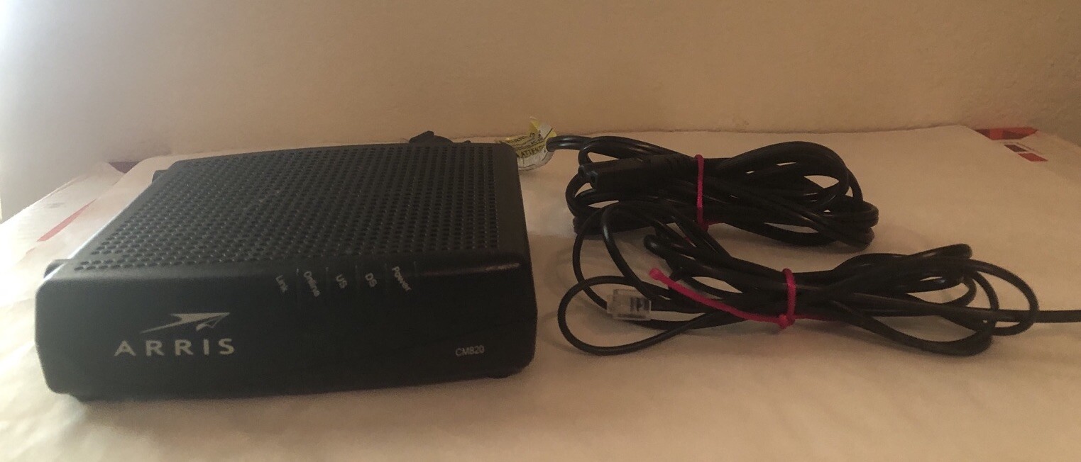 Arris CM820A DOCSIS 3.0 Cable Modem CM820 TC00DLD820