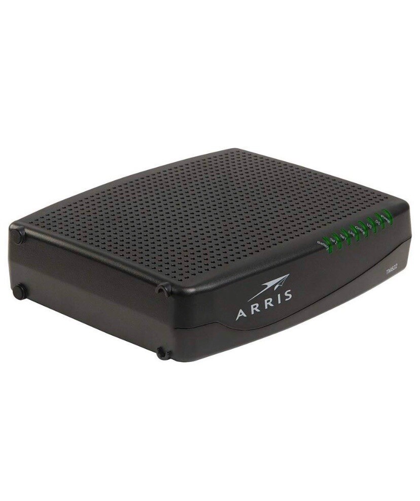 Arris TM822A Cable Modem Docsis 3.0 Telephony Modem